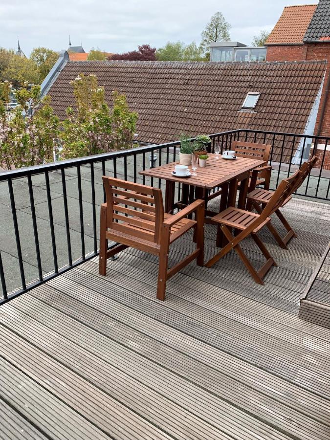 Charmante Ferienwohnung Greta Norden Exterior foto